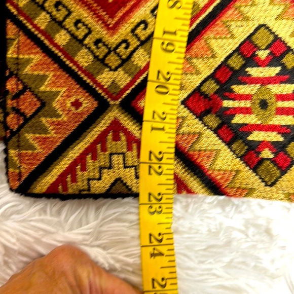 Vintage Silverado Tapestry Jacket Native American Print Made in USA - Picture 10 of 11